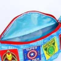 Сумка поясная детская для мальчика, 25&times;6&times;13 см, Мстители