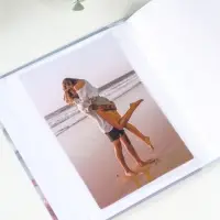 Фотоальбом на 40 фото 10х15 см "Сердце и бабочки с розами" в коробке 4,5х14х17 см