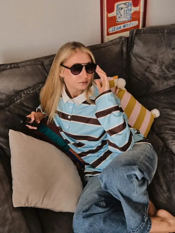 Очки солнцезащитные OneSun, uv 400, 14&times;14&times;5 см, линза 4.5&times;5.2 см, градиент