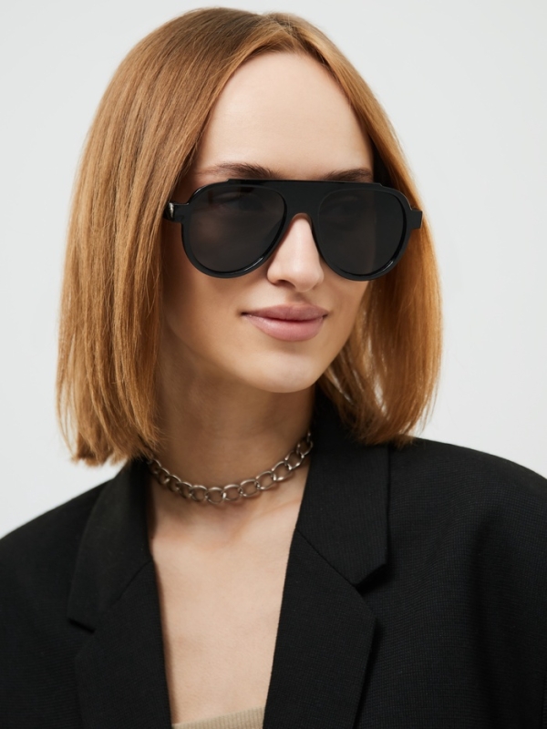 Очки солнцезащитные мужские, uv 400, ширина 14.7 см, дужка 14.5 см, линза 6.7 х 5.7 см