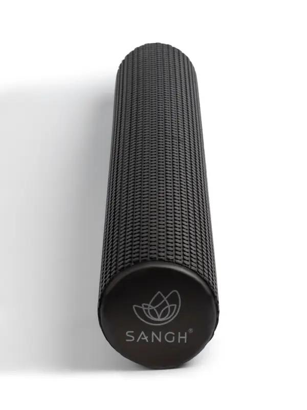 Ролик массажный Sangh, 90&times;15 см, чёрный