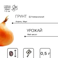 Семена Лук на зелень &laquo;Лучок на пучок&raquo;, 0.5 г, &laquo;Аэлита&raquo;