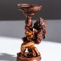 Подсвечник на 1 свечу TAKE IT EASY &laquo;Ангелок&raquo;, полистоун, 12.5&times;6 см