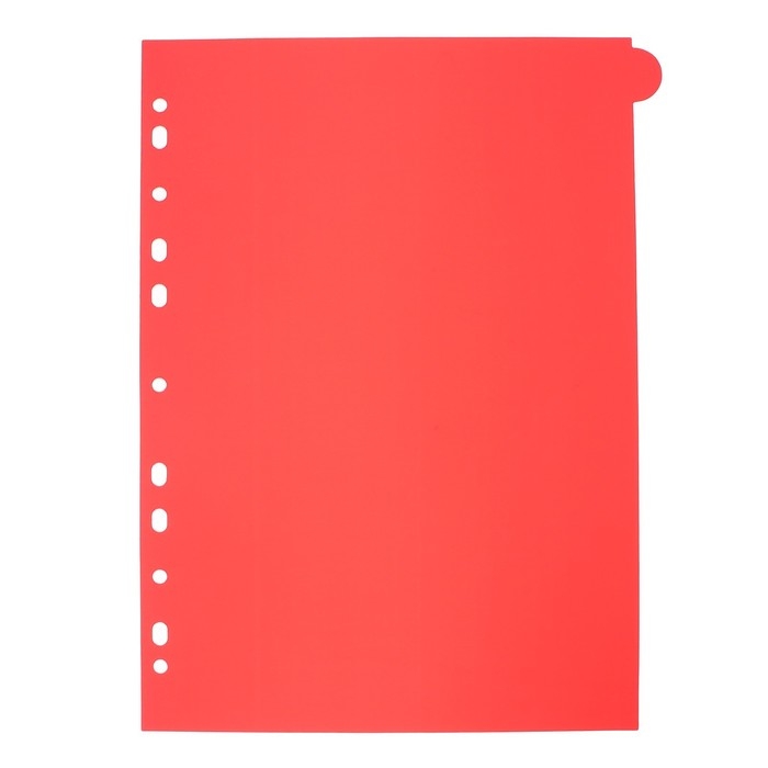 Разделитель листов A4 (245 x 305 мм), цветовой, 12 листов, Разделитель листов A4 (245 x 305 мм), цветовой, 12 листов, "deVENTE. Pastel", полипропилен 140 мкм, индивидуальная упаковка