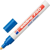 Маркер лаковый EDDING E-750/3 синий 2-4мм, мет. корп