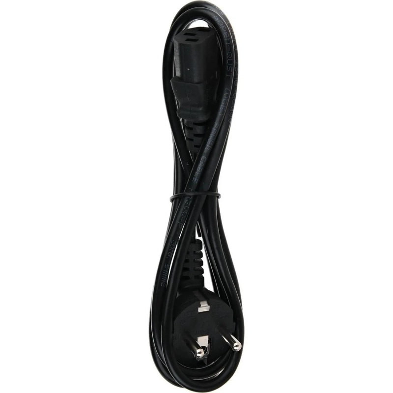 Кабель комп -> розет 220V ( угл Евровилка) 3Gx0,5mm2 1.8м iOpen ACE021-1.8M