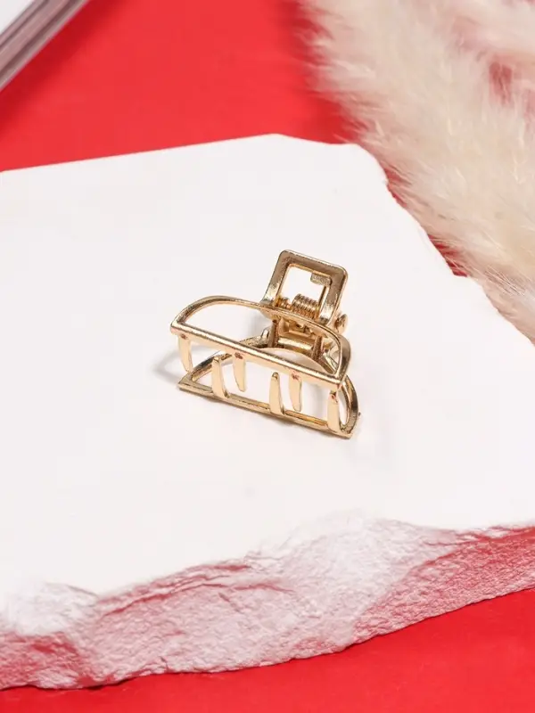 Крабик для волос «Маргарита», дуга, 2.5 см, золото Крабик для волос «Маргарита», дуга, 2.5 см, золото