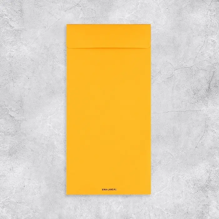 Подарочный конверт, «С Днем рождения!», тиснение, дизайнерская бумага, 11 × 22 см Подарочный конверт, «С Днем рождения!», тиснение, дизайнерская бумага, 11 × 22 см