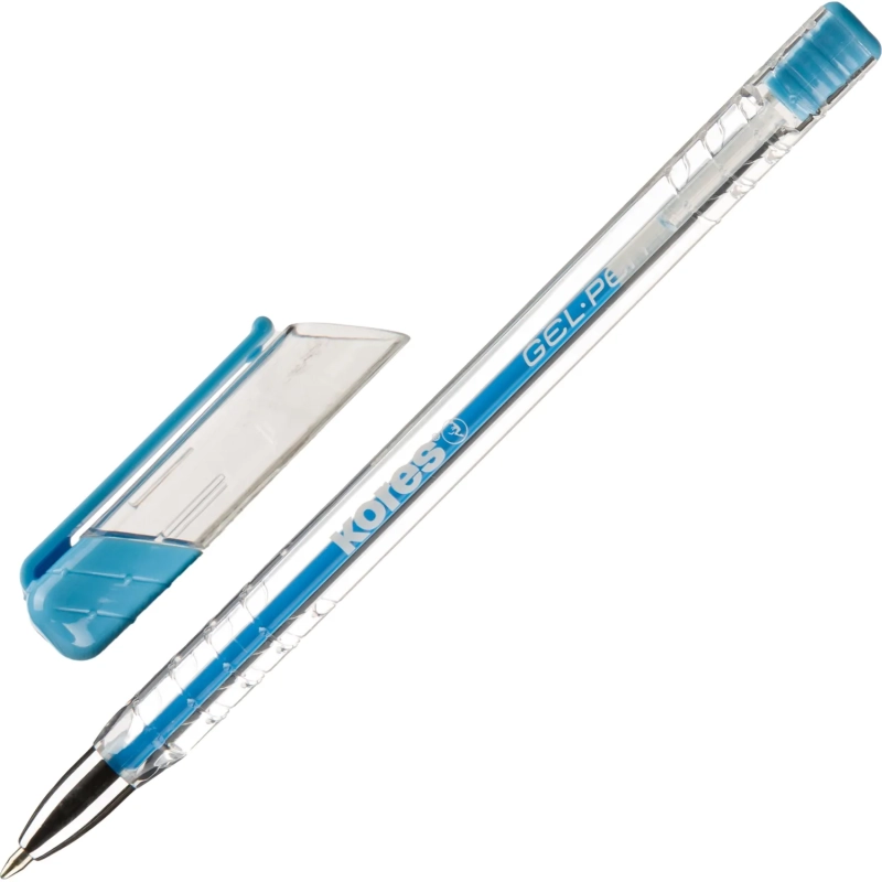 Набор гелевых ручек Kores K11 Neon син.,зелен,оран,желт,роз,фиол 6 цв 28216