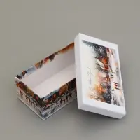 Набор подарочных новогодних коробок 10 в 1 &laquo;Новогодние мечты&raquo;, 30&times;19&times;11.5 - 12&times;6.5&times;4 см