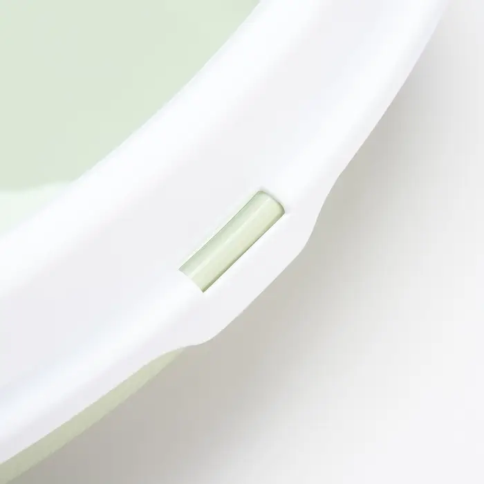 Туалет с бортом 40×34×11 см, зелёный