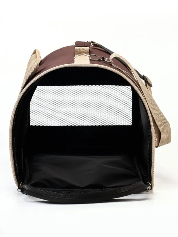 Сумка - переноска для животных &laquo;Мишка&raquo;, 46&times;28&times;29 см, коричневая