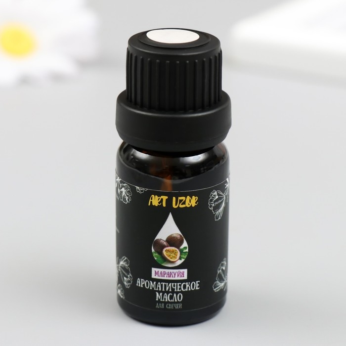 Ароматическое масло для свечей Ароматическое масло для свечей "Маракуйя" 10 мл 2,5х2,5х6,3 см