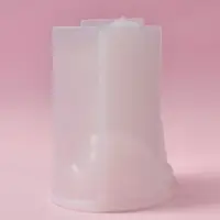 Молд для заливки 3D Доляна &laquo;Бульдог&raquo;, силикон, 8&times;6&times;7 см, прозрачный