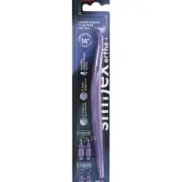 Зубная щетка монопучковая SPLAT SMILEX ORTHO+ со сменными головками, микс