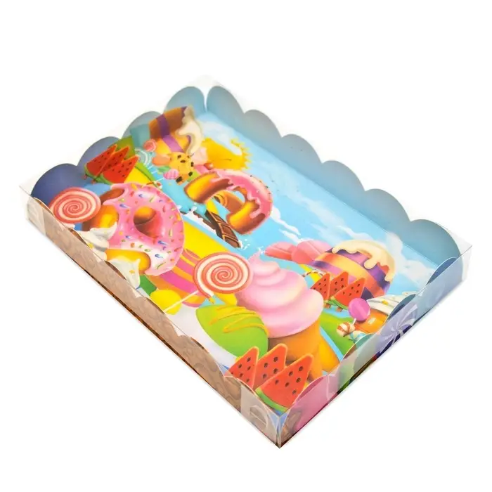 Коробка для печенья &laquo;Сладкая долина&raquo;, 22&times;15&times;3 см 5 шт.