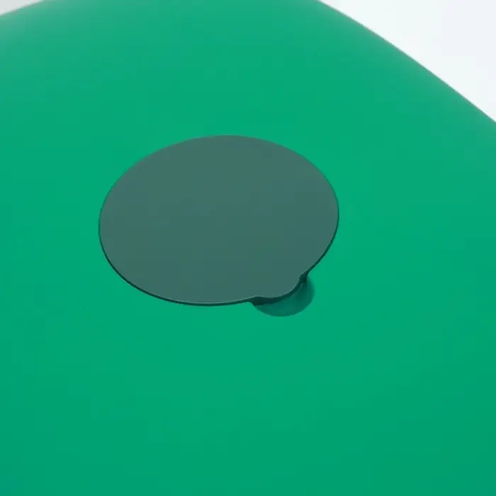 Туалет закрытый, 39&times;56&times;40 с, с УФ-лампой для уничтожения запаха, пластик, зелёный