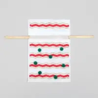 Мешок подарочный новогодний &laquo;Помпоны&raquo;, 20&times;30 см