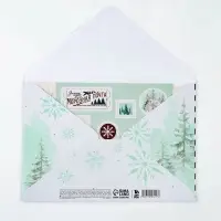Письмо Деду Морозу, конверт А5, с наклейками &laquo;Лисичка&raquo;