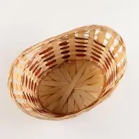 Корзина плетёная &laquo;Ладья&raquo;, без ручки, 28&times;22&times;12.5 см, бамбук
