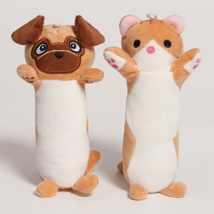 Мягкая игрушка в шоубоксе  Мягкая игрушка в шоубоксе "Котопес", МИКС