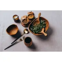 Стакан, 35 мл, 10×10×9 см, тиковое дерево