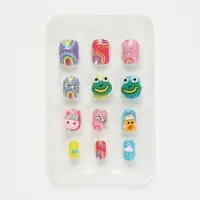 Детские накладные ногти &laquo;Утёнок&raquo;, 12 шт.