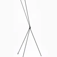 Стойка-стенд рекламный "Паук" для баннера 80х180 см, цвет чёрный