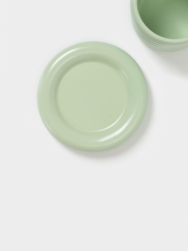 Чайная пара Доляна «Зефир», 350 мл, керамика, зелёная Чайная пара Доляна «Зефир», 350 мл, керамика, зелёная