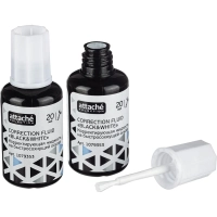 Корректирующая жидкость 20млBlack & White быстр.,кисточка