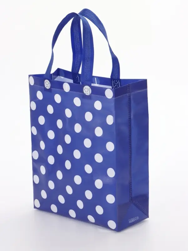 Сумка Горох, 26*11*32, отдел без молнии,  синий