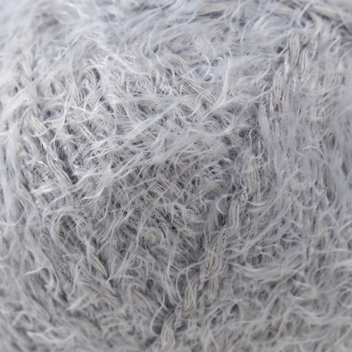 Пряжа "Хлопок травка" 65% хлопок 35% полиамид  220м/100гр (008 серебро)