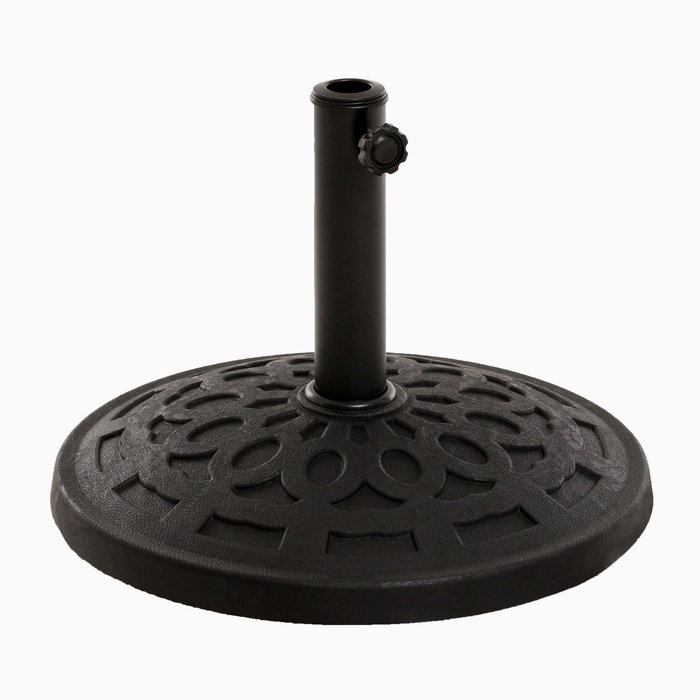 Подставка под зонт, черный, 48,5 х 34 см, для зонтов с диаметром трубы 38/48 мм Подставка под зонт, черный, 48,5 х 34 см, для зонтов с диаметром трубы 38/48 мм