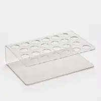 Подставка под тушь на 24 позиции, 19.5&times;12.5&times;5.8 см, оргстекло 2 мм