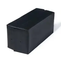 Пакет для рассады, 8 л, 15&times;34 см, полиэтилен толщиной 100 мкм, с перфорацией, чёрный, Greengo