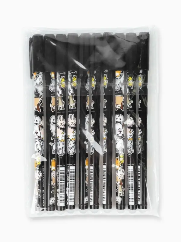 Ручка пиши-стирай с колпачком &laquo;Мемные коты&raquo;, синяя паста, гелевая 0.5 мм