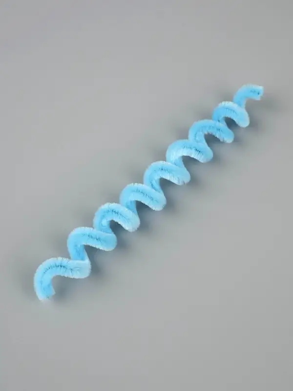 Синельная проволока набор 50 шт., светло-голубая, 30 см