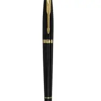 Ручка подарочная Calligrata. VIP, перьевая, в футляре кожзам, корпус чёрный