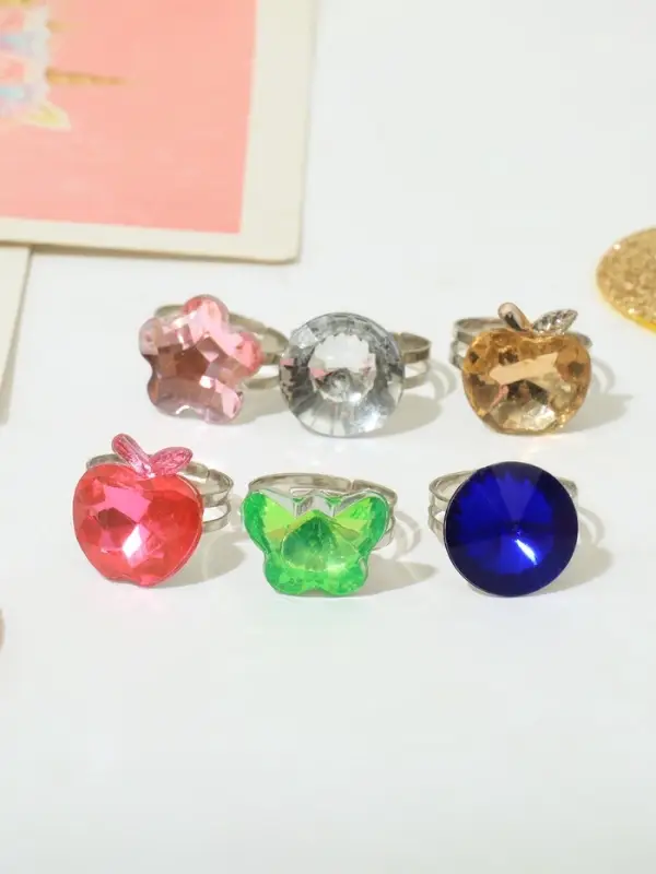 Кольцо &laquo;Выбражулька. Ассорти&raquo;, форма МИКС, цвет МИКС, безразмерное