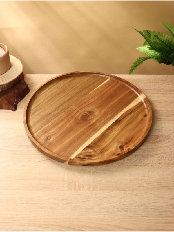 Блюдо, 35×35×2 см, чайное дерево Блюдо, 35×35×2 см, чайное дерево