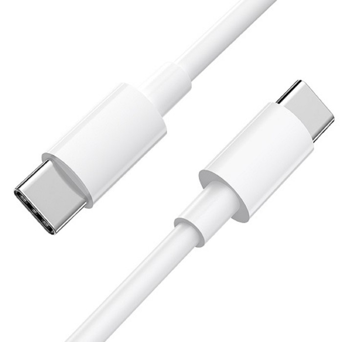 Кабель Hoco X51, Type-C - Type-C, 100 Вт (зарядка ноутбука), 20 В, 5 А, 2 м, белый Кабель Hoco X51, Type-C - Type-C, 100 Вт (зарядка ноутбука), 20 В, 5 А, 2 м, белый