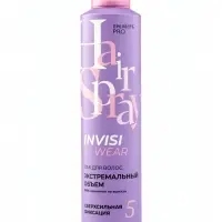 Лак для волос Прелесть Professional Invisiwear &laquo;Мегаобъем&raquo;, 300 мл