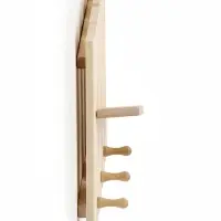 Полка - вешалка "Зебра" 3 крючка 33х51х10 см