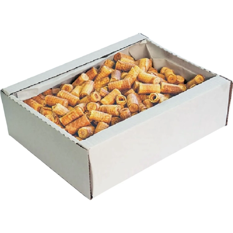 Вафли Вафельные рулетики Семейка ОЗБИ классические TV, 3кг/уп