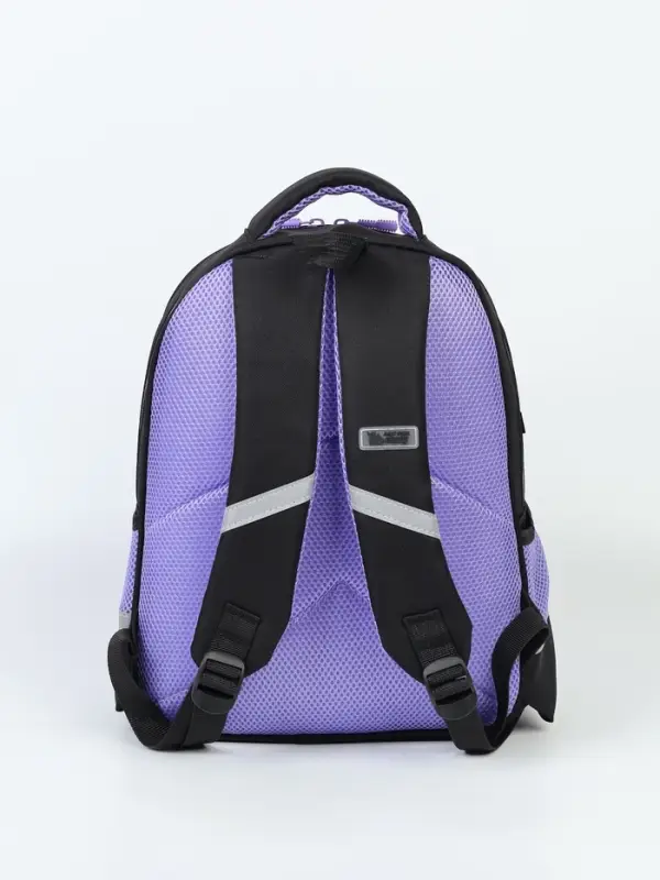 Ранец с эргономичной спинкой текстильный "Бантик"