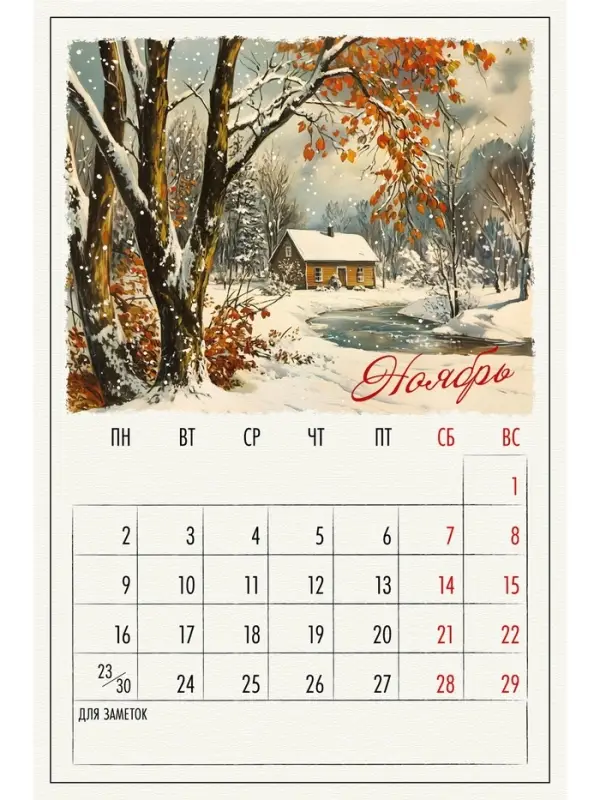 Календарь 2026 на ригеле «Винтаж» Календарь 2026 на ригеле «Винтаж»