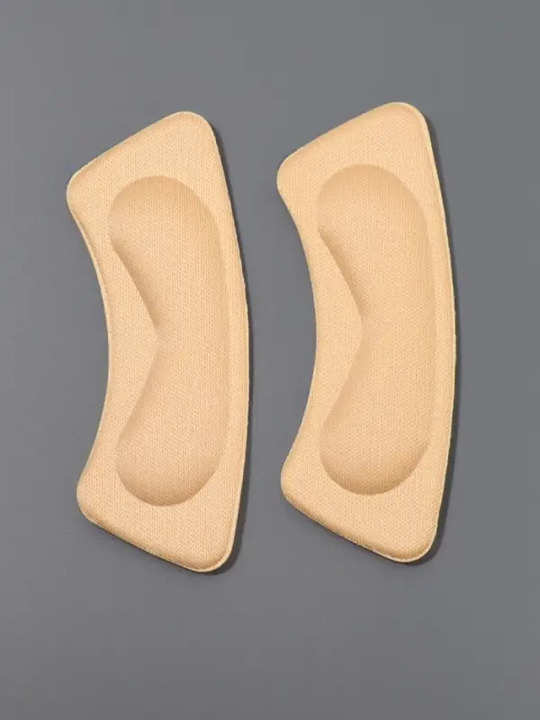 Пяткоудерживатели для обуви, на клеевой основе, 10×3.5 см, пара, бежевые