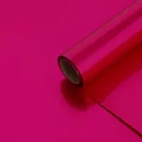 Пленка для цветов и букетов &laquo;Металл&raquo;, розовый, 0.57&times;5 м &plusmn;5% см