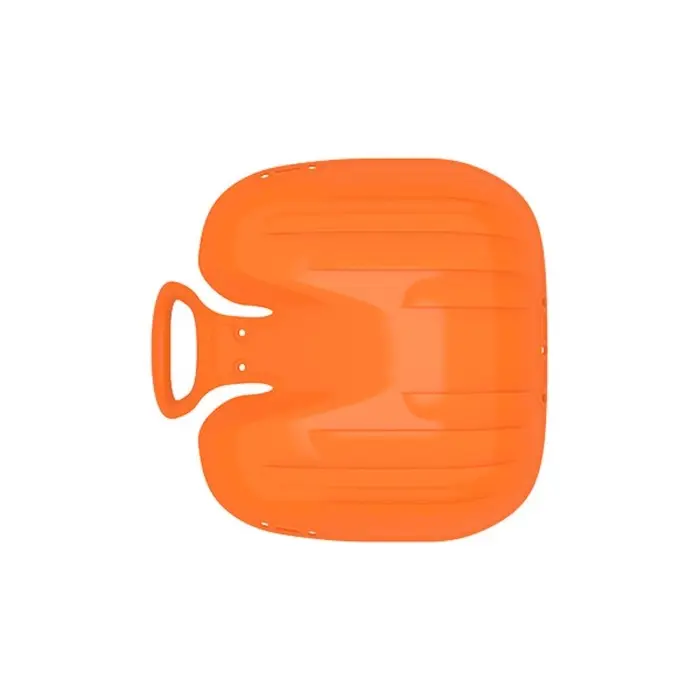 Санки-ледянки с мягкой сидушкой «Вираж», оранжевые, 39×37см Санки-ледянки с мягкой сидушкой «Вираж», оранжевые, 39×37см