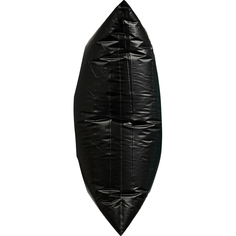 Мешки для мусора ПВД 120л 60мкм 10шт/рул чрн 70х90см с завяз Luscan